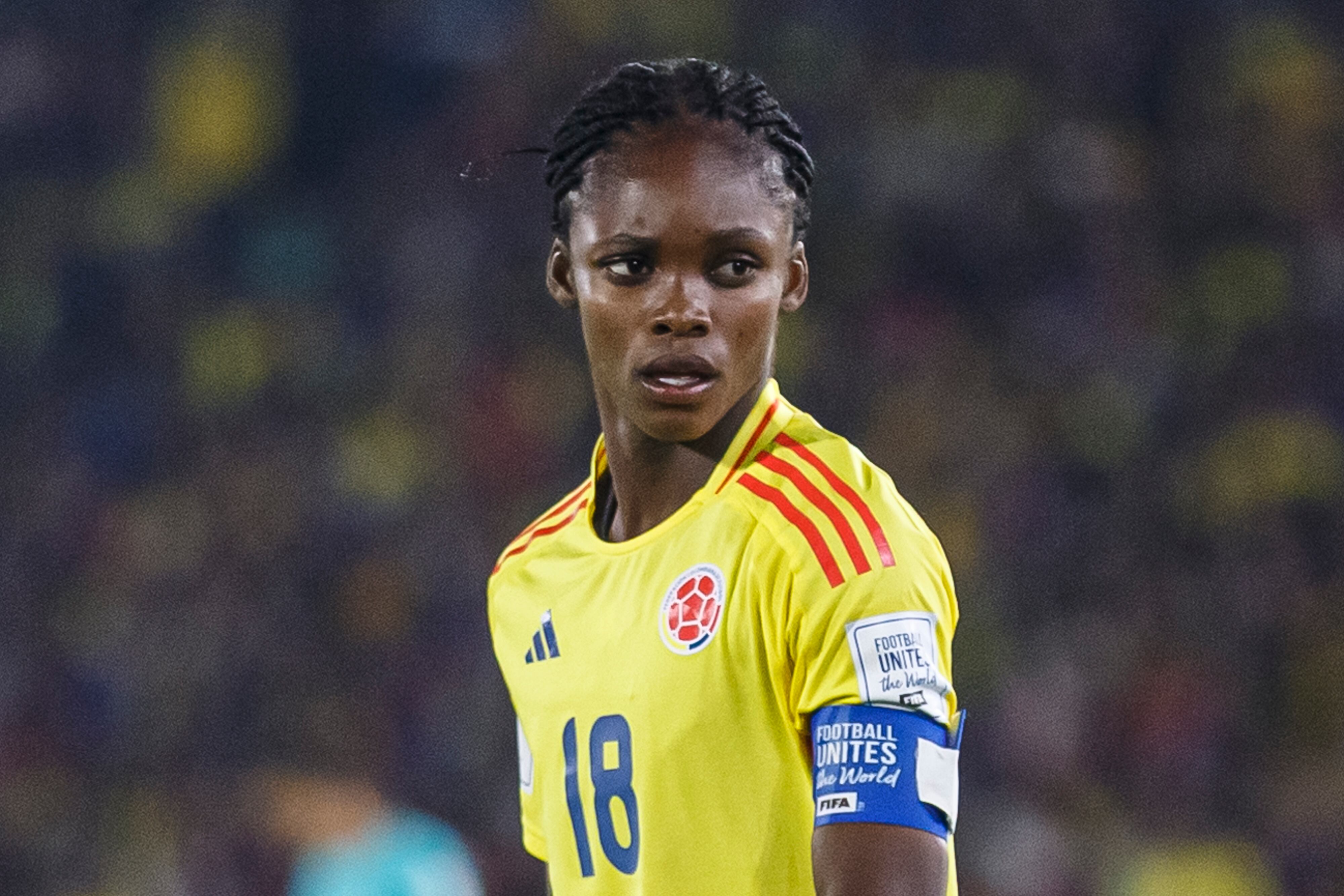 Linda Caicedo, capitana y figura de la Selección Colombia Femenina Sub-20. (Photo by Martín Fonseca/Eurasia Sport Images/Getty Images)