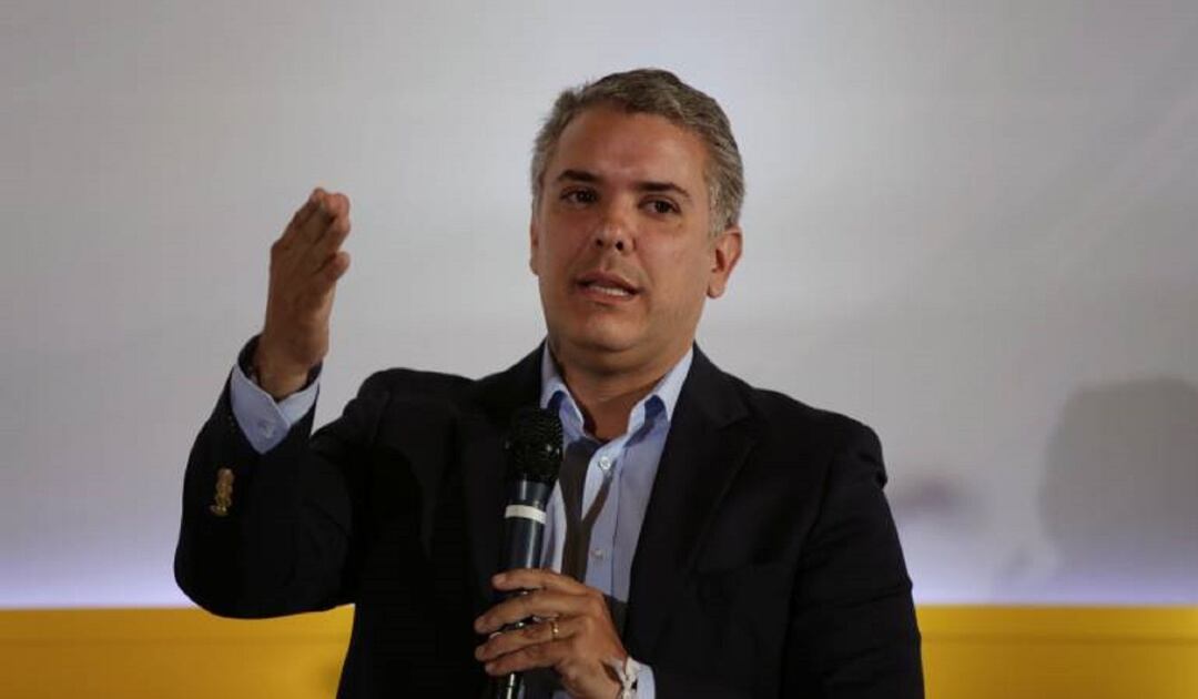 Iván Duque presidente de la República de Colombia