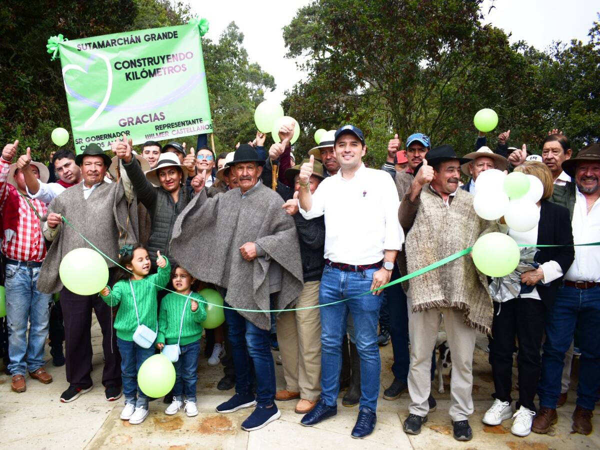 ¿Por qué hay inconformismo en Sutamarchán por inauguración de obras sin estar el alcalde?