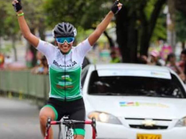 Natalia Muñoz es ciclista consagrada incluso estando embarazada