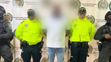Capturan a falso dj solicitado en extradición por EEUU. Foto: Policía