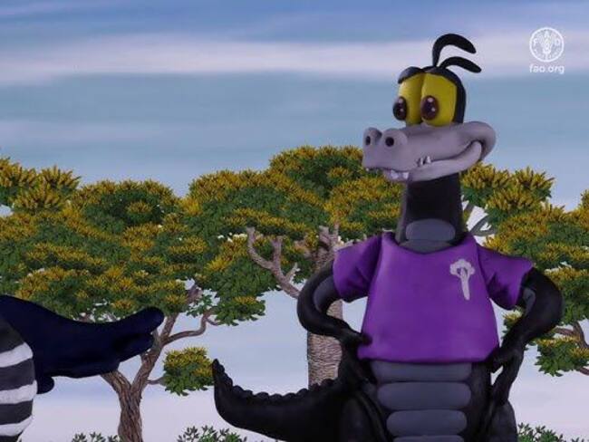 Yac, el caimán negro que crea conciencia sobre la deforestación en Colombia”