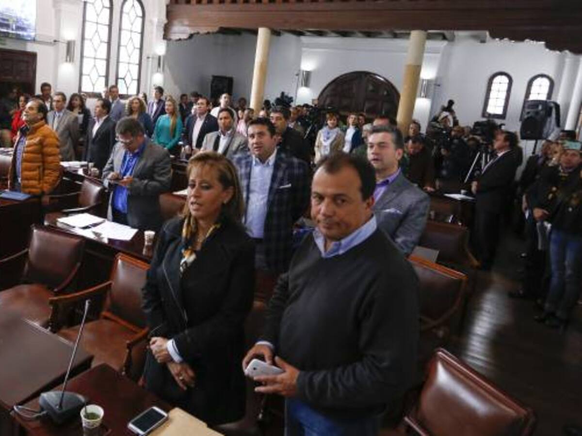 Se sortearon los ponentes del presupuesto para 2016 en el Concejo de Bogotá