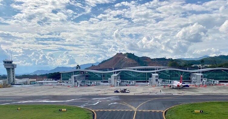 Panorámica desde el Aeromatecaña de Pereira - Anato Eje Cafetero.