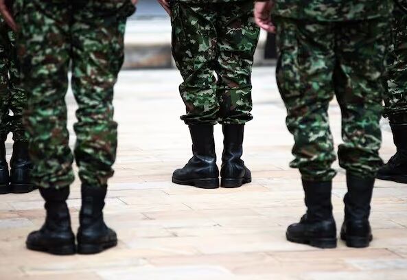 Imagen referencia de soldados del Ejército Nacional / Foto: GettyImages / NurPhoto