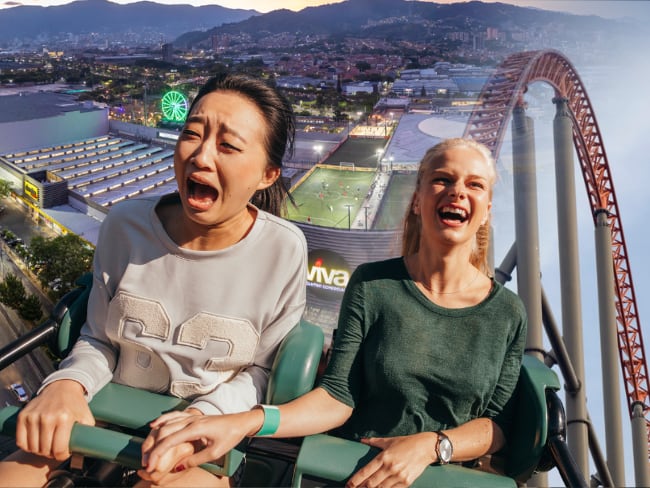 Colombia tendrá un nuevo parque de diversiones con montaña rusa dentro de un Centro Comercial // Caracol Radio