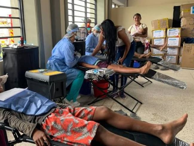 Más de 15 resguardos indígenas recibieron atención médica en el Guaviare