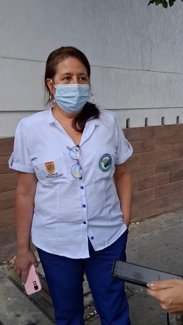 Hermana de víctima de atentado en Cali / Foto: Caracol Radio