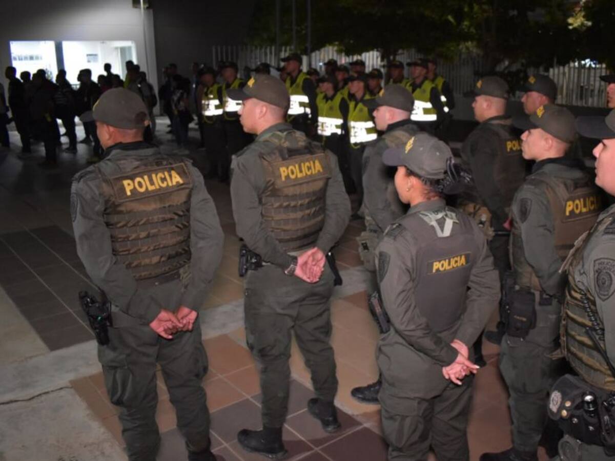 Durante operativos policiales 15 personas fueron capturadas en Cartagena