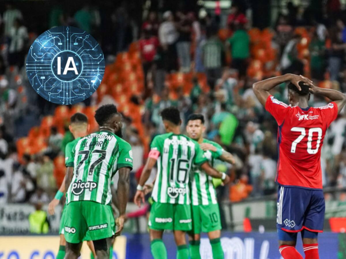 Copa Colombia: Medellín vs. Nacional ¿Cuál de los dos equipos pasará a la final según IA?