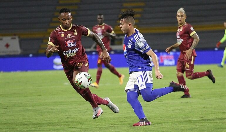 ¿Quién debe ser el próximo campeón del fútbol colombiano entre Millonarios y Tolima?. Foto: Colprensa / DIMAYOR