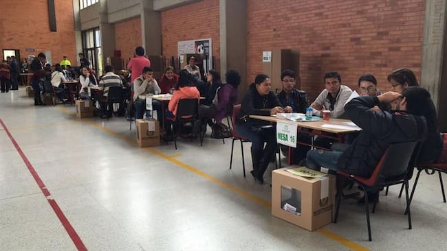 En Boyacá transcurren con tranquilidad las votaciones del plebiscito. Foto: La W/ Erika González.