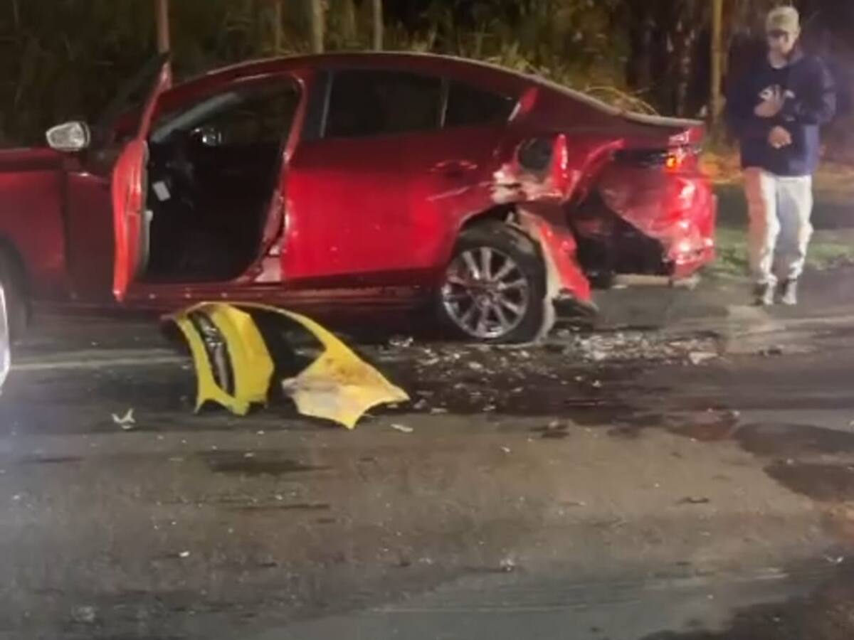 Taxista en estado de embriaguez generó aparatoso accidente de Tránsito en Armenia