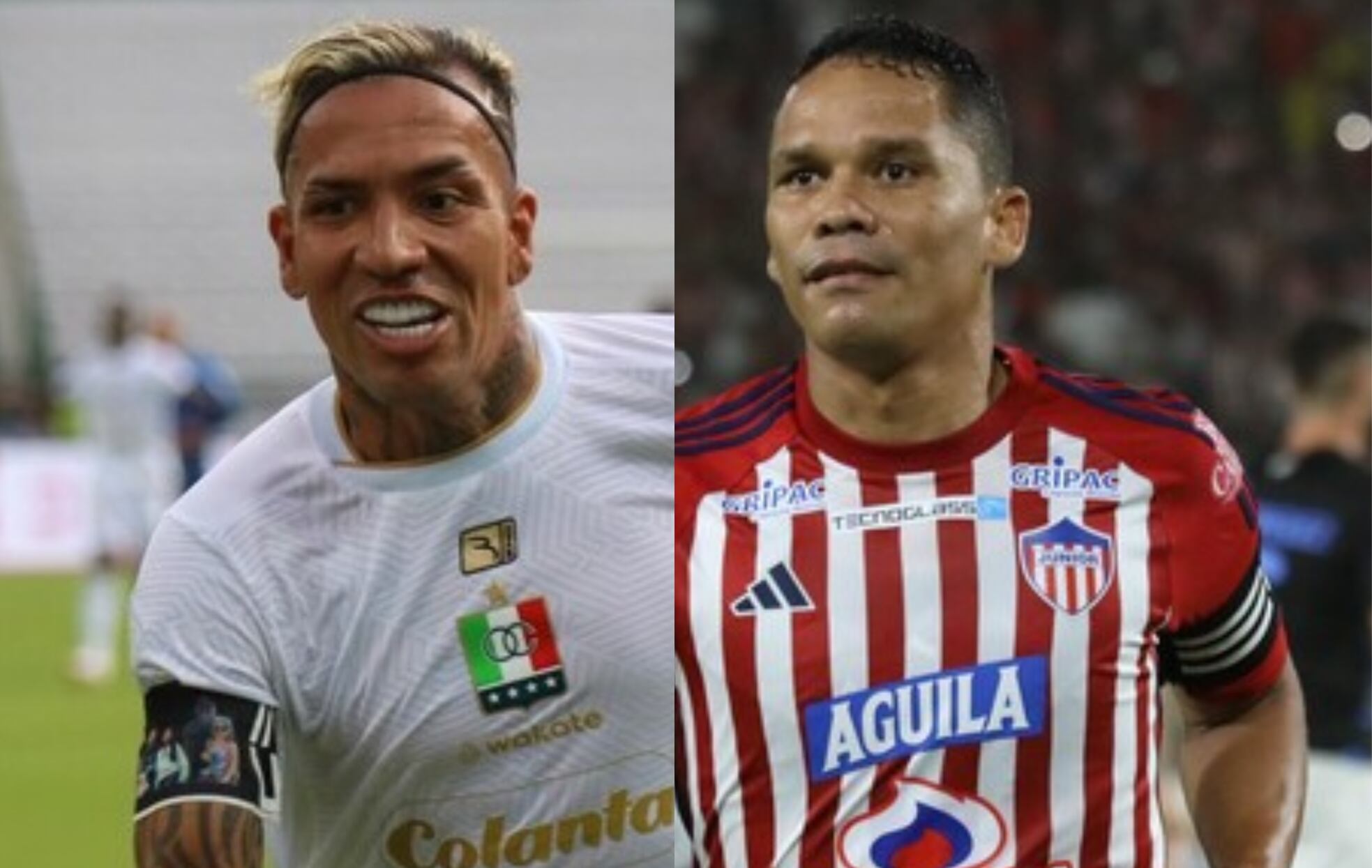 Dayro Moreno y Carlos Bacca están en carrera por ser el máximo goleador de Colombia