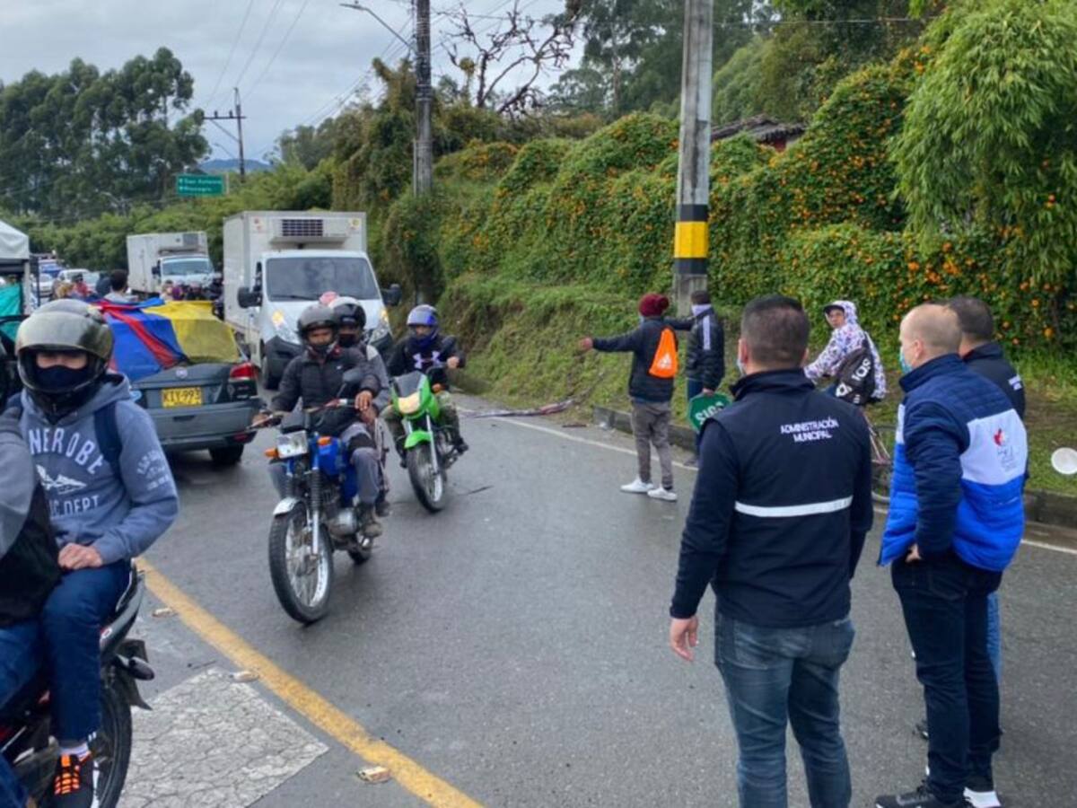 Menos manifestaciones durante séptimo día de Paro Nacional en Antioquia