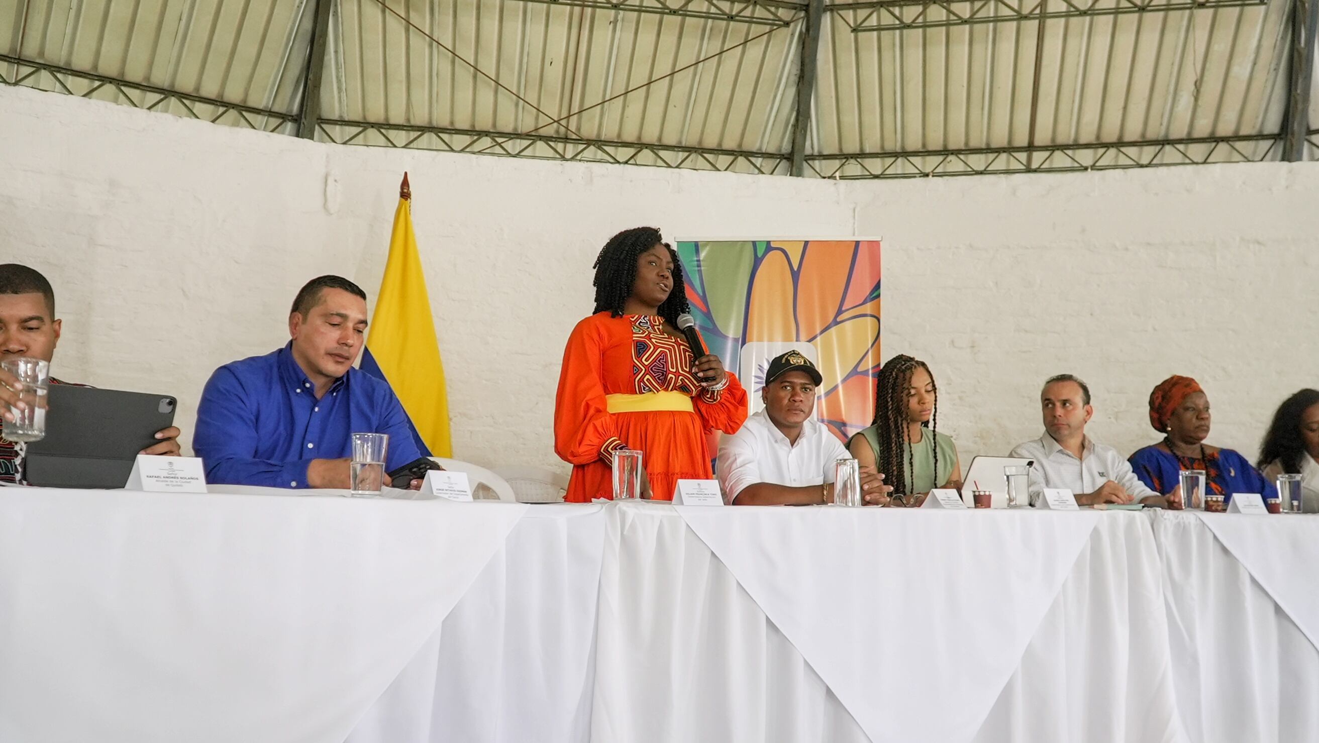 Vicepresidenta Francia Márquez reunida con gobernadores del Cauca, Valle y Chocó / Foto: Vicepresidencia