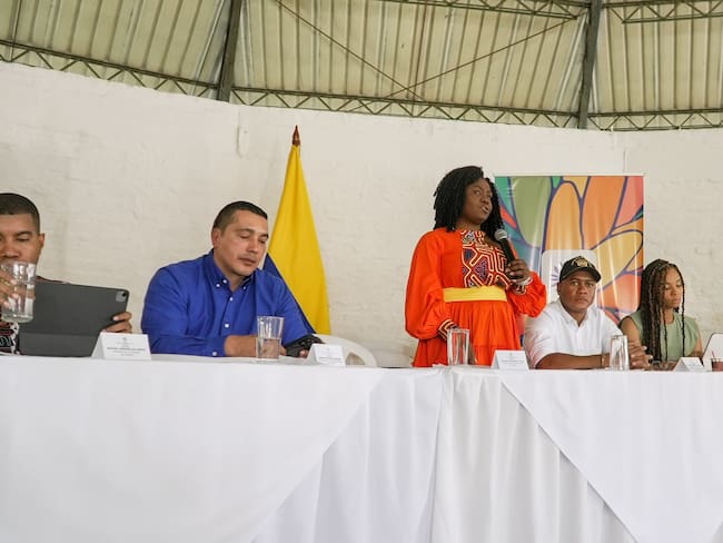 Vicepresidenta Francia Márquez reunida con gobernadores del Cauca, Valle y Chocó / Foto: Vicepresidencia