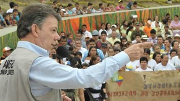 La paz no se da de un día para otro pero hay que estimularla: Santos