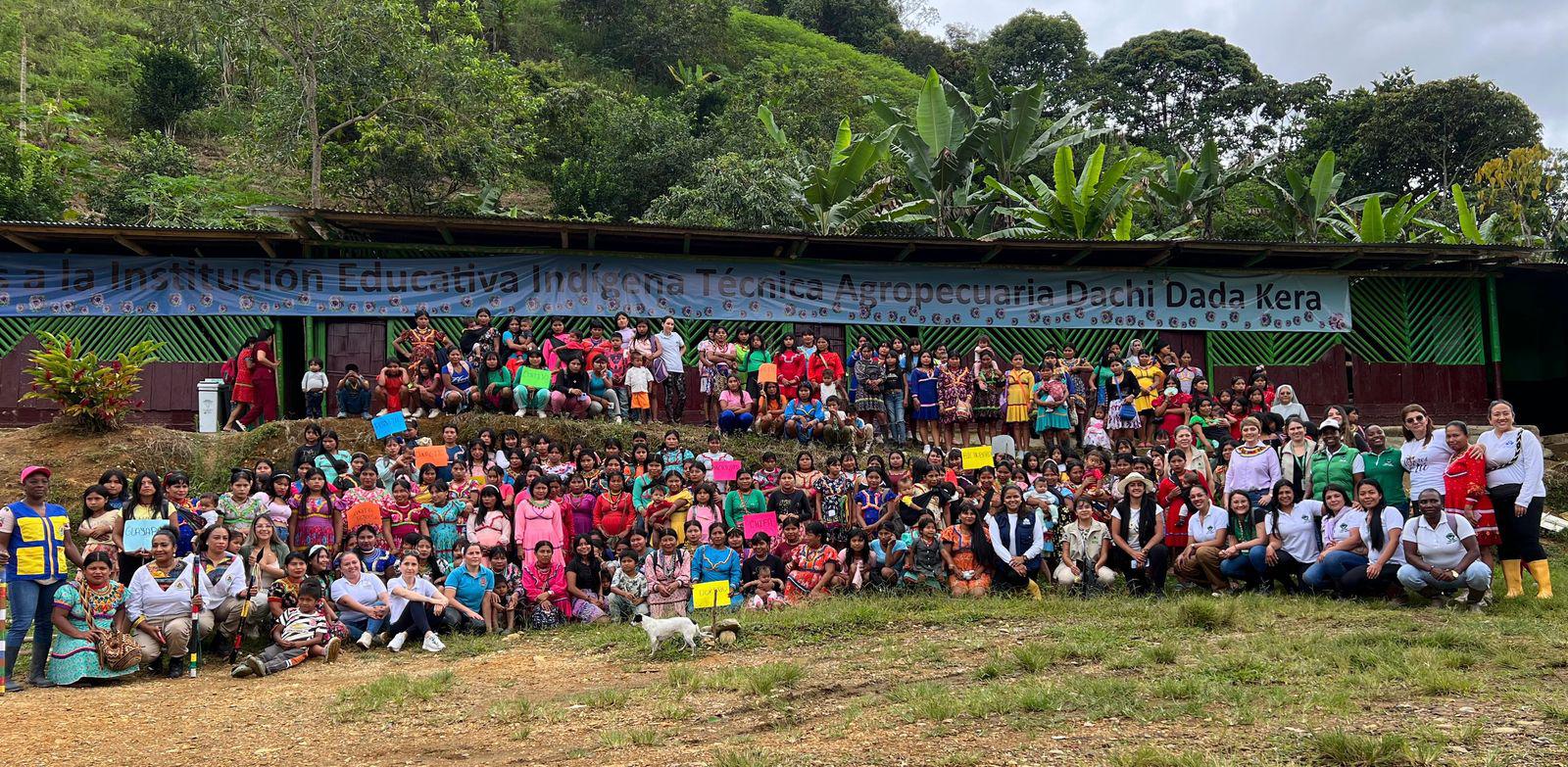 Asamblea de Mujeres indígenas para erradicar la violencia en las comunidades (foto: Carolina Giraldo)