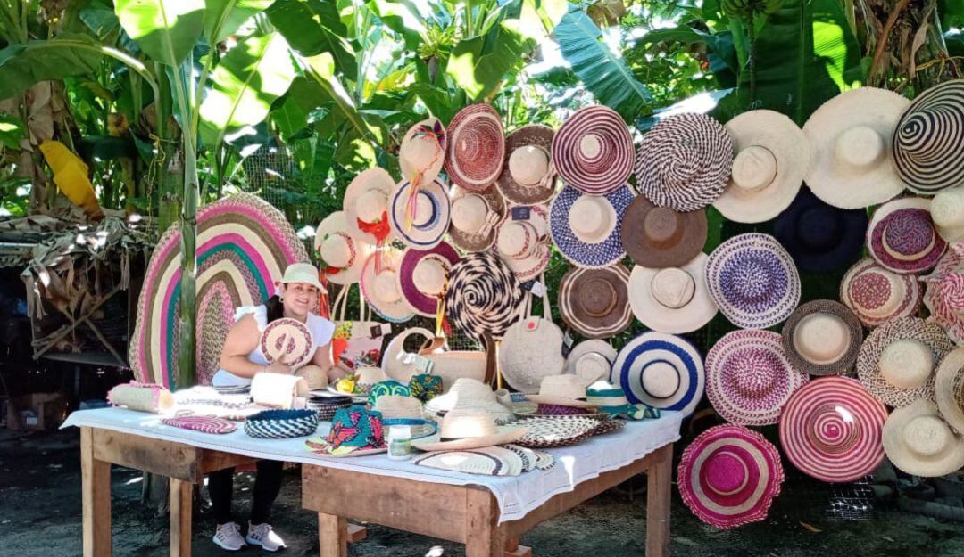 Sombreros de palma real