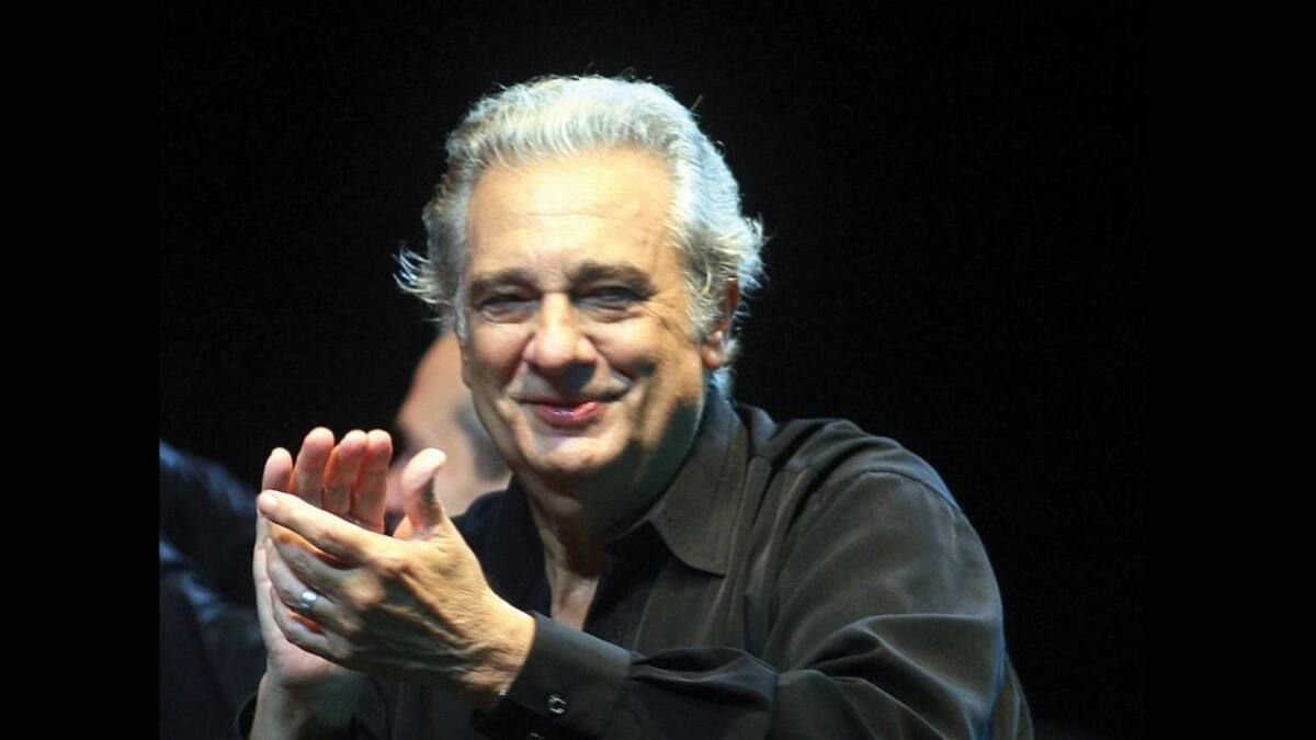 El tenor Placido Domingo llega a los 80