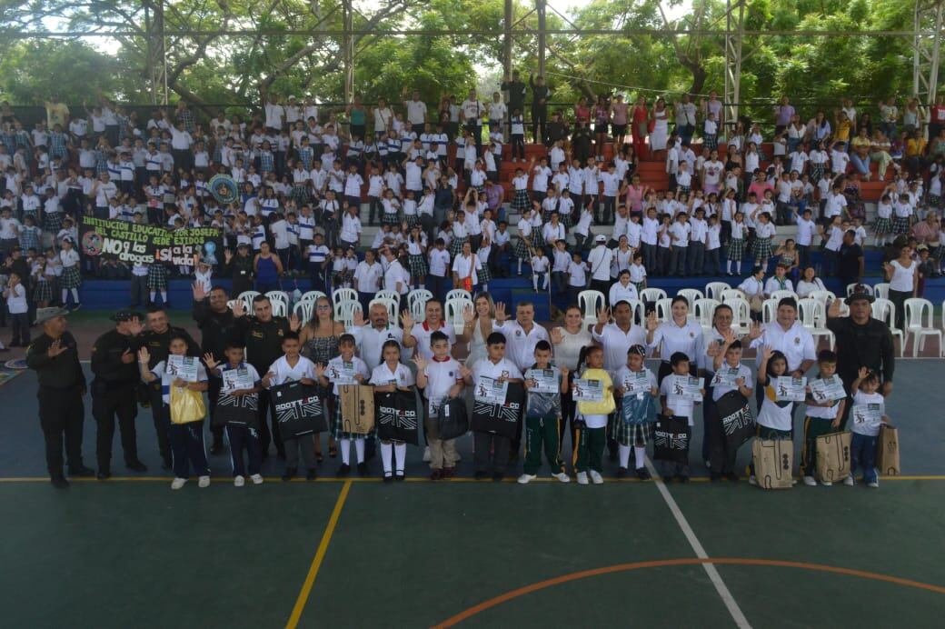 La clausura del programa se realizó en la población del Guamo, Tolima