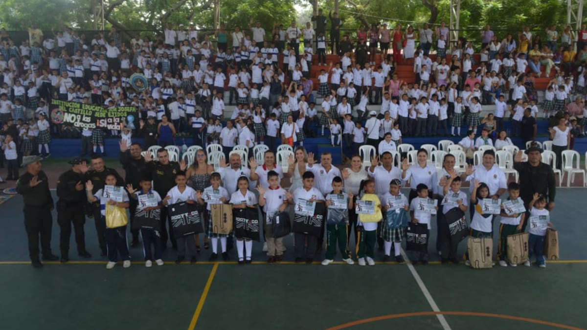 Policía Tolima clausura programa enfocado a la prevención del consumo de sustancias sicoactivas