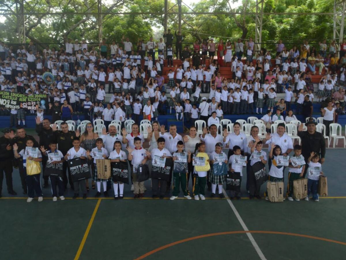 Policía Tolima clausura programa enfocado a la prevención del consumo de sustancias sicoactivas