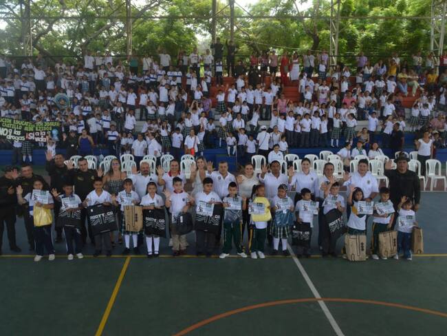 La clausura del programa se realizó en la población del Guamo, Tolima
