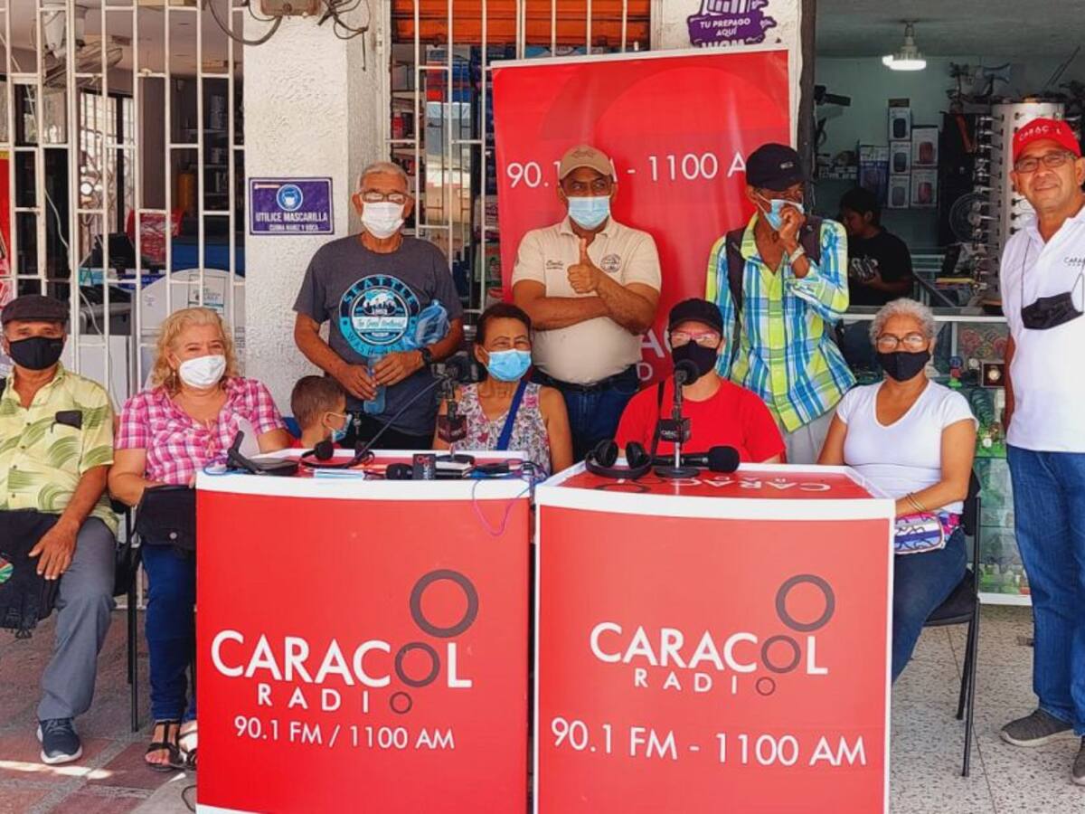 Caracol Radio se tomó el barrio Simón Bolívar de Barranquilla