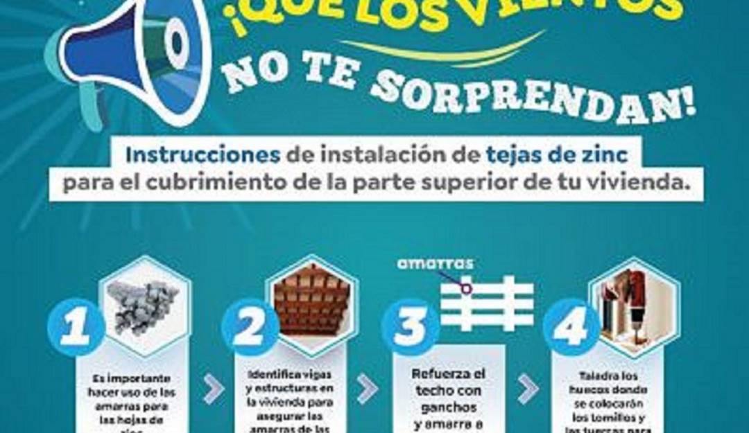 Recomendaciones desde la Jefatura de Gestión del Riesgo para temporada de vientos. Créditos: Gobernación de Caldas 