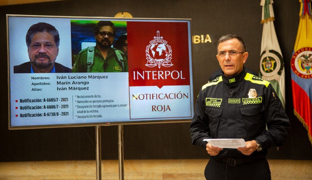 General Jorge Luis Vargas, director de la Policía.