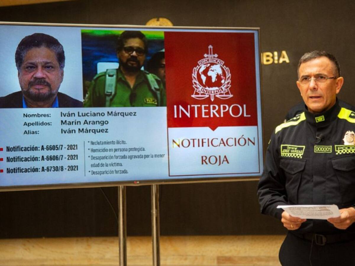 Interpol reactivó circulares rojas contra ‘Iván Márquez’