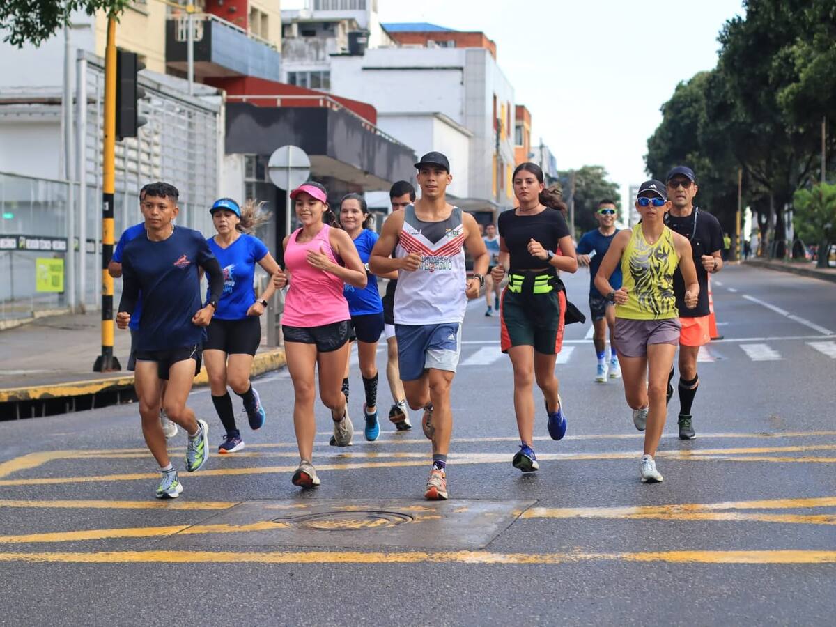 ¡Prográmese! Cierres viales temporales en Bucaramanga por reconocimiento de ruta de carrera atlética