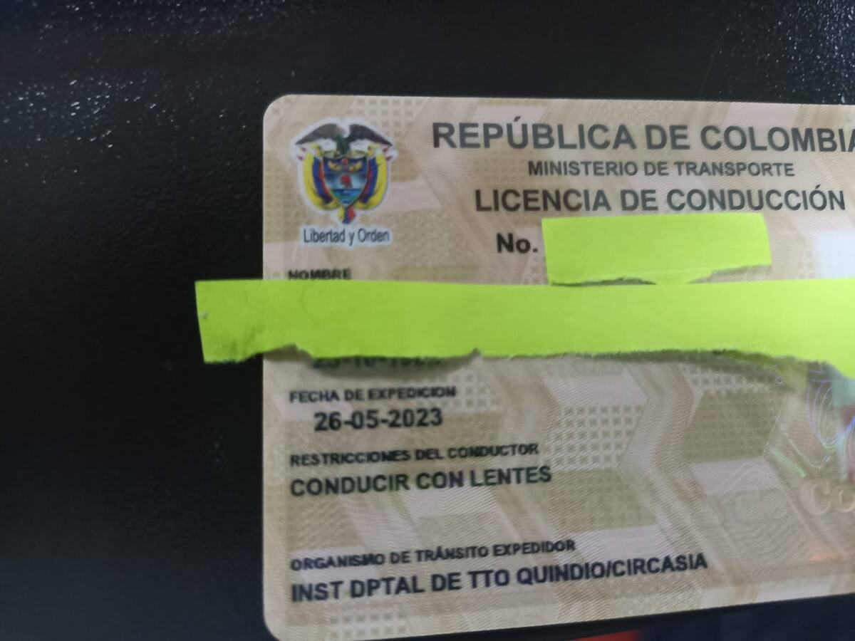 16.000 Licencias de conducción se han renovado en el Quindío, pero aún faltan