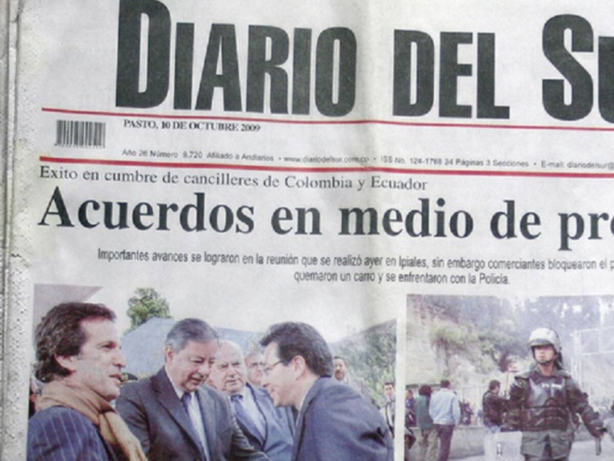 La extraña desaparición del Diario del Sur en las calles de Pasto