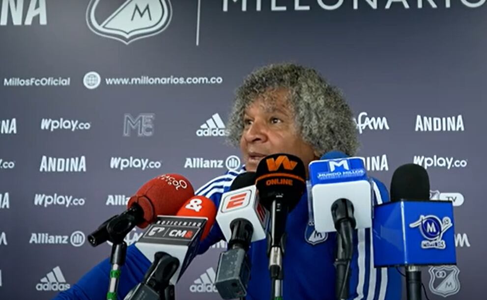 Alberto Gamero, director técnico de Millonarios / Millonarios FC.