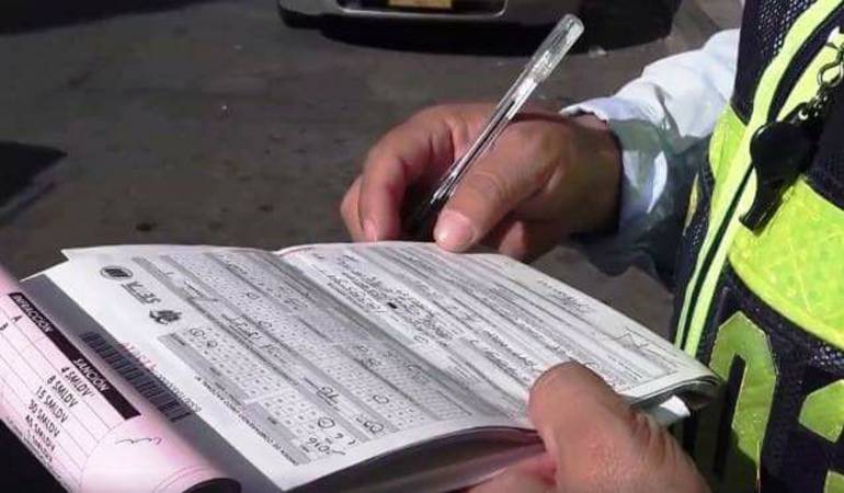 8444 comparendos fueron por estacionamiento de automotores en sitios prohibidos