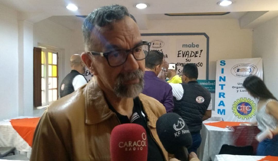 Henry Ocampo, vicepresidente de la CUT seccional Caldas