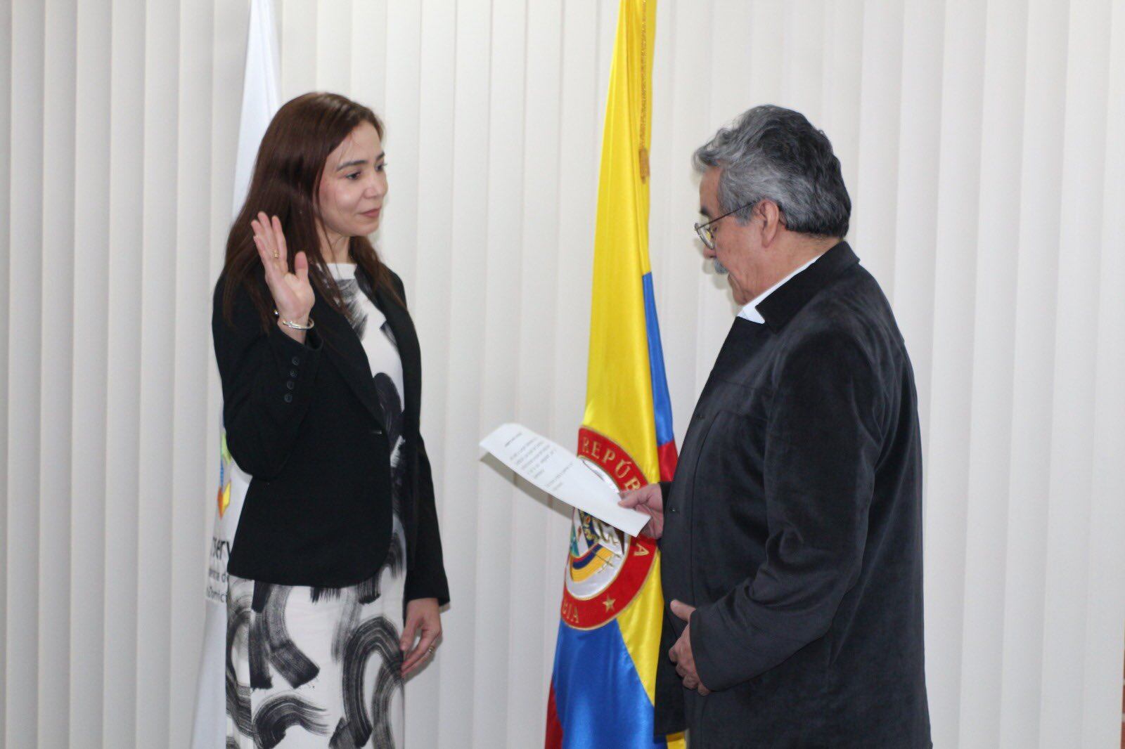 Diana Bustamante Rueda, nueva agente interventora de Air-e. Foto: cortesía Superservicios.