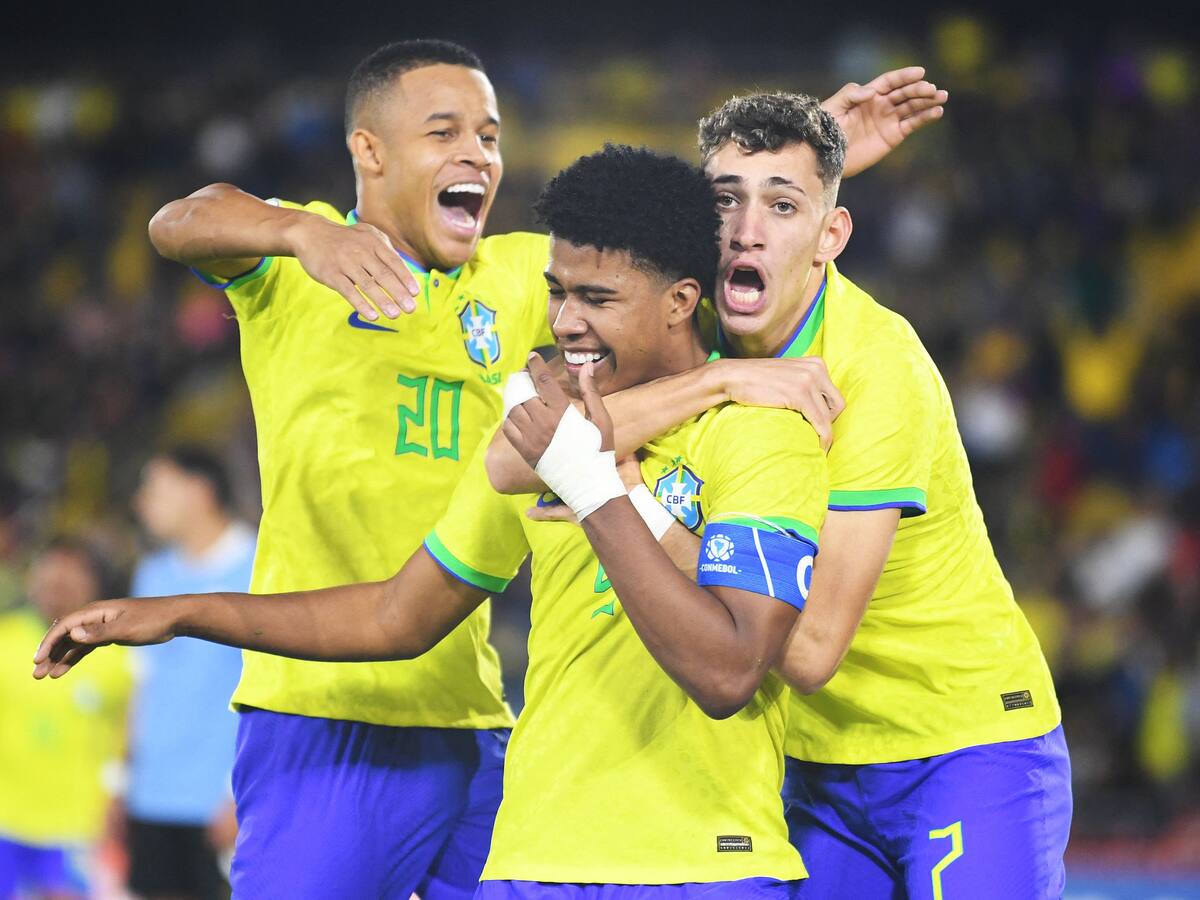 Brasil se consagra campeón del Sudamericano Sub-20: agónica victoria sobre Uruguay