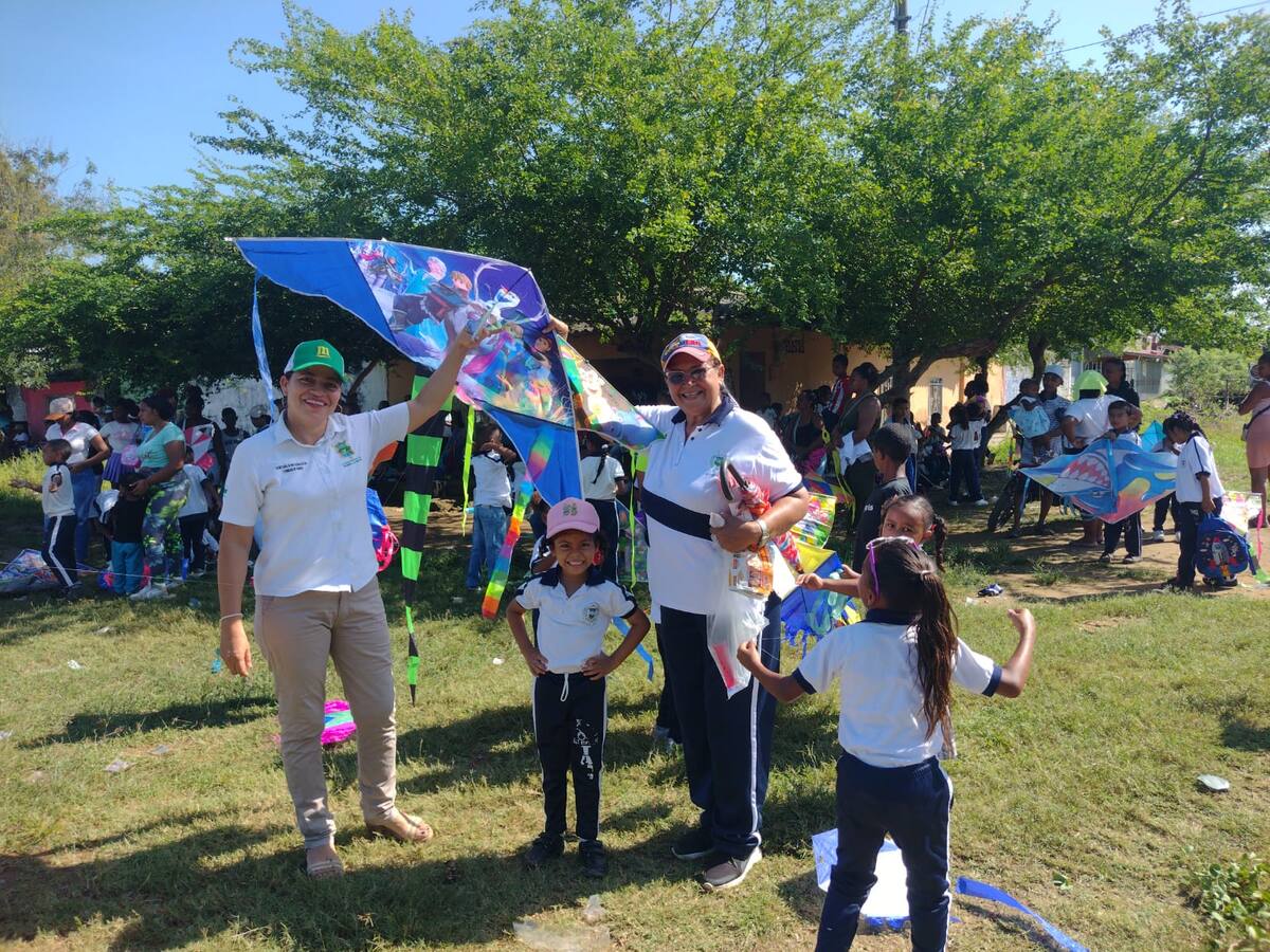 En María La Baja, Alcaldía realizó el festival de la cometa