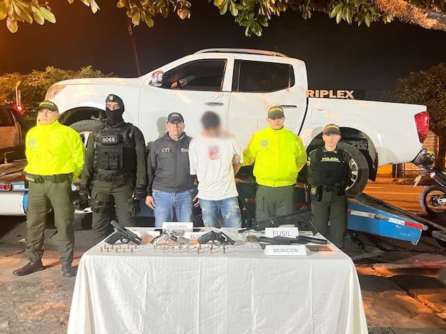 El operativo de alias 'Gorila' se cumplió en la población de Mariquita, Tolima