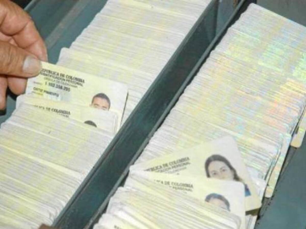 Hay mas de 8 mil cédulas sin reclamar en las registradurías de Risaralda