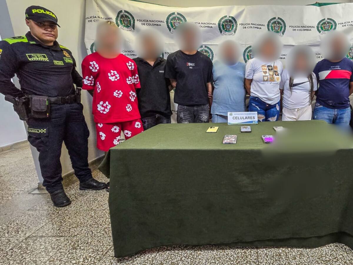 La Policía de Barranquilla desmantela la banda de ‘Los Costeños M’: 9 fueron capturados