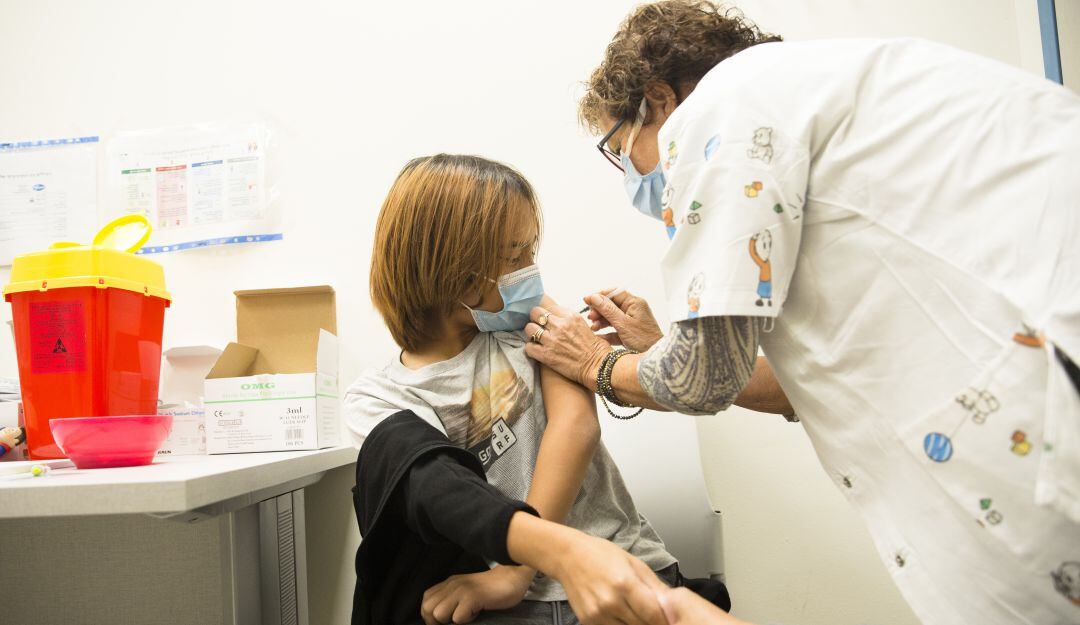 Vacunación de niños