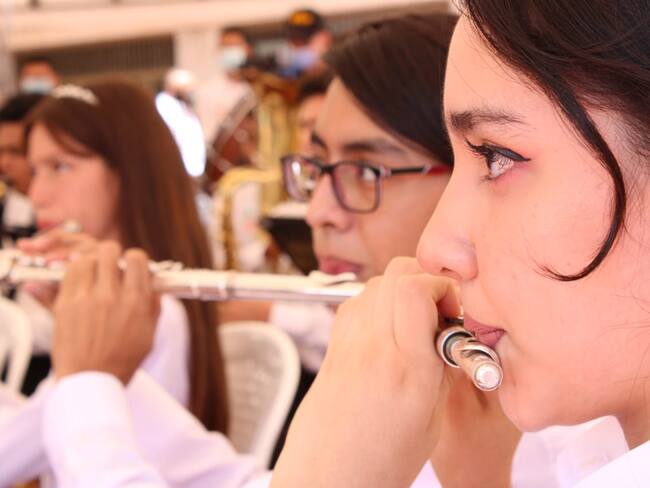 Jóvenes se forman en música en el Huila