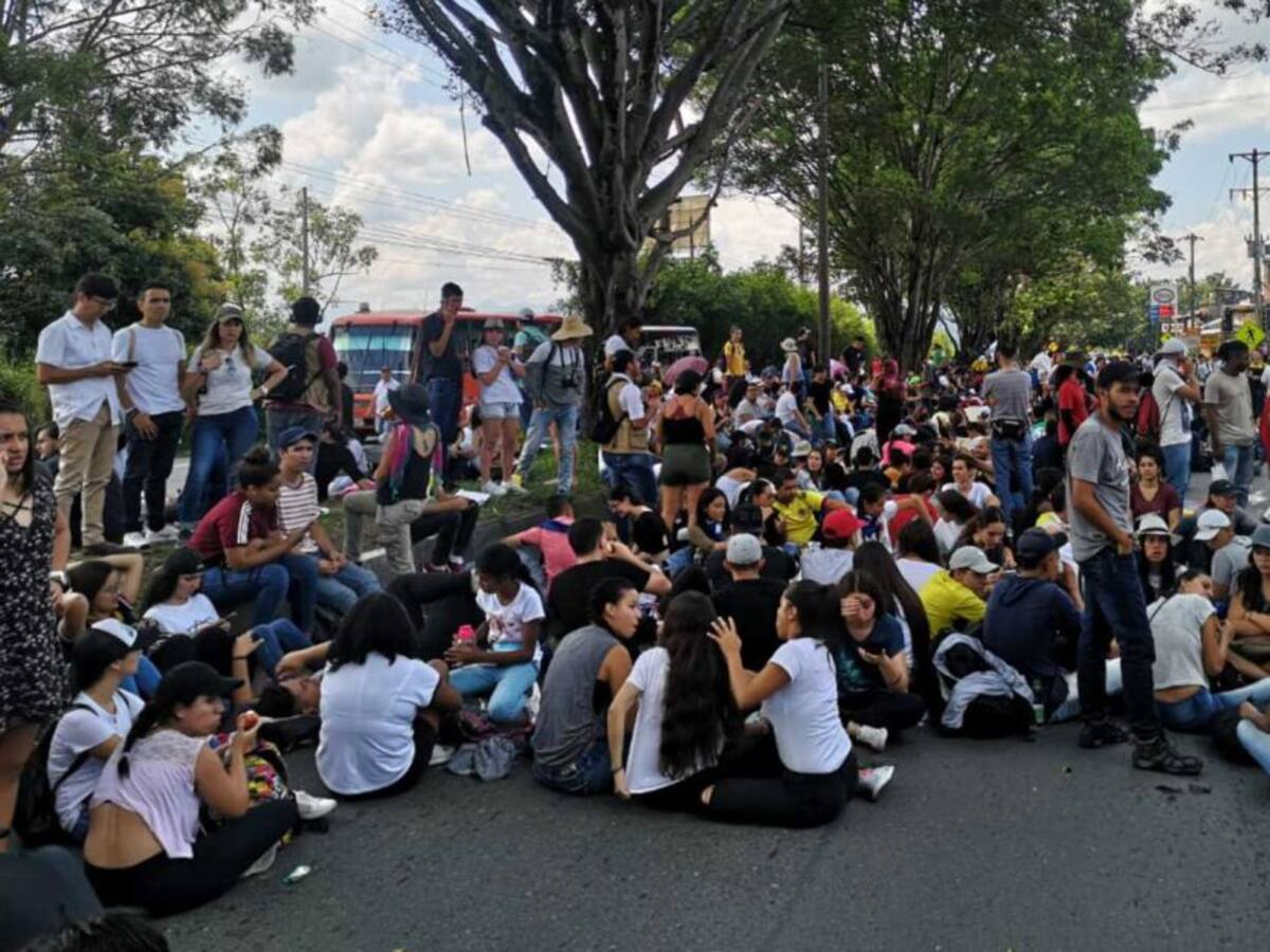 Al menos cinco jóvenes heridos durante la jornada del 21E en Pereira