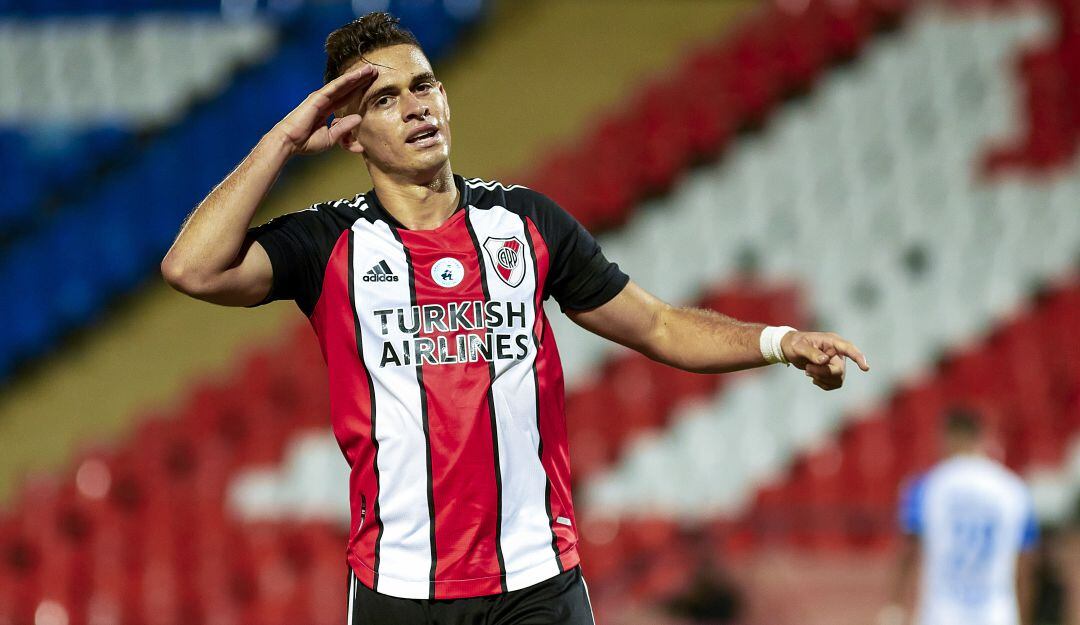 Rafael Santos Borré, futbolista colombiano de River Plate