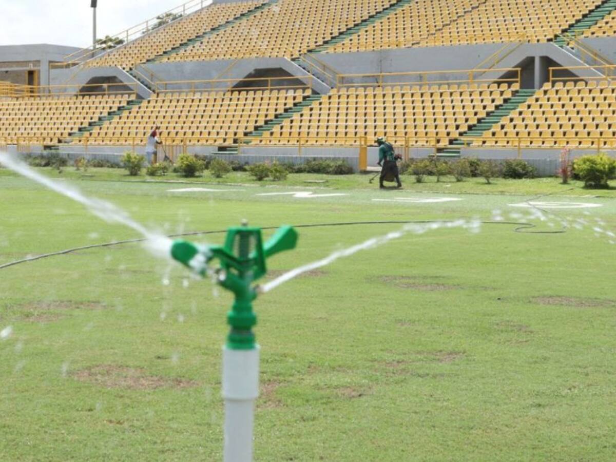 En un 90%, recuperación a gramado del Estadio Jaime Morón